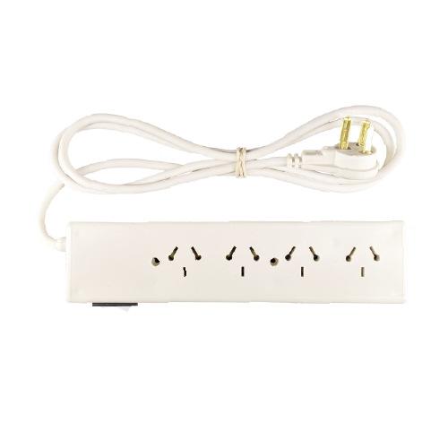 Prolongador Binorma 4 tomas con cable de 1.2m blanco